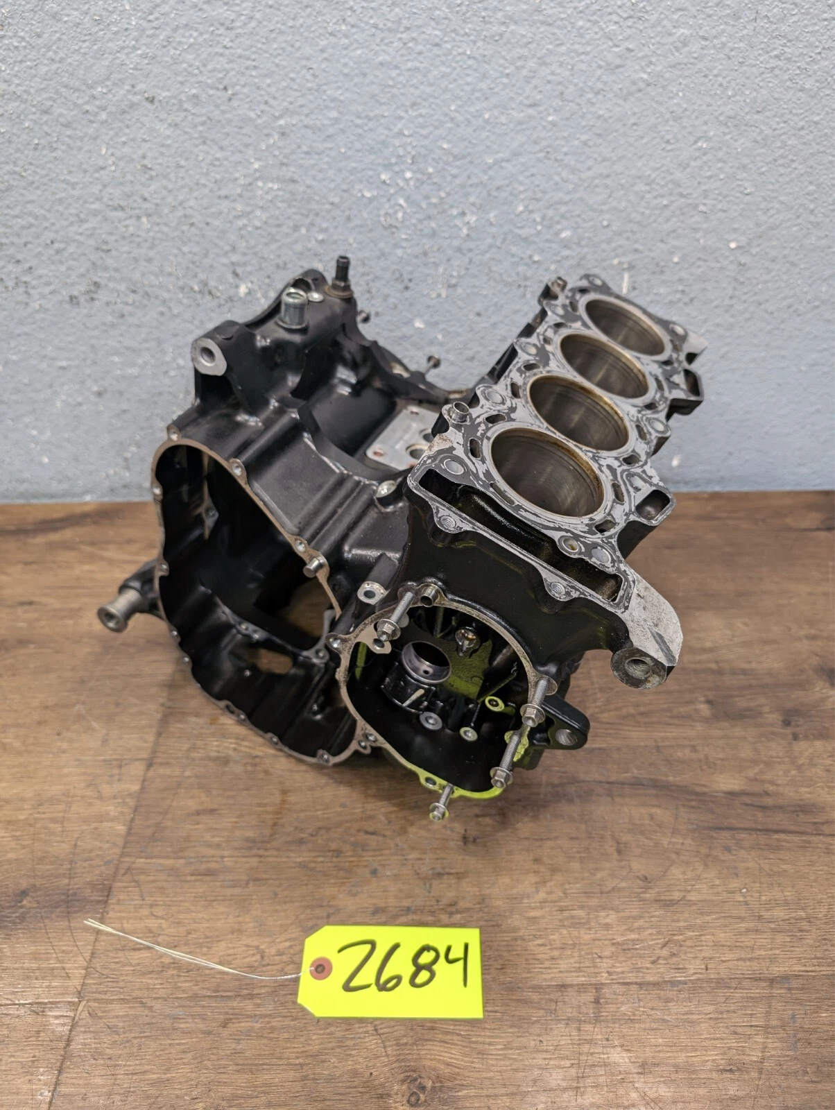 2007-2008 KAWASAKI NINJA ZX6R OEM ENGINE MOTOR CRANKCASE