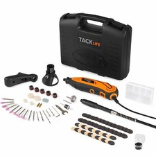 Rotary Tool Kit Variable Speed with Flex shaft, 80 Accessories, 3 Attachments an