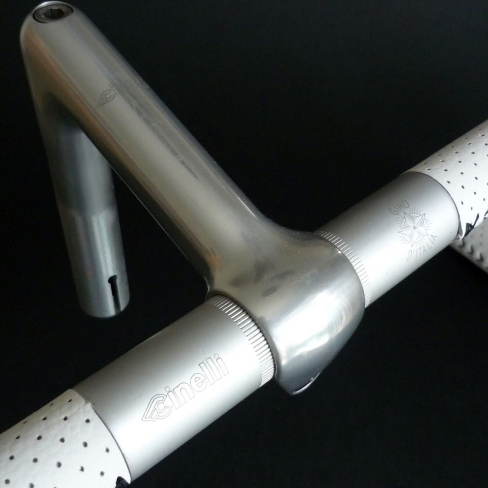Cinelli Giro D'Italia Handlebars Stem And Campagnolo Levers