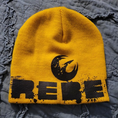 Rebel Beanie Hat OSFM Winter Knit Cap 