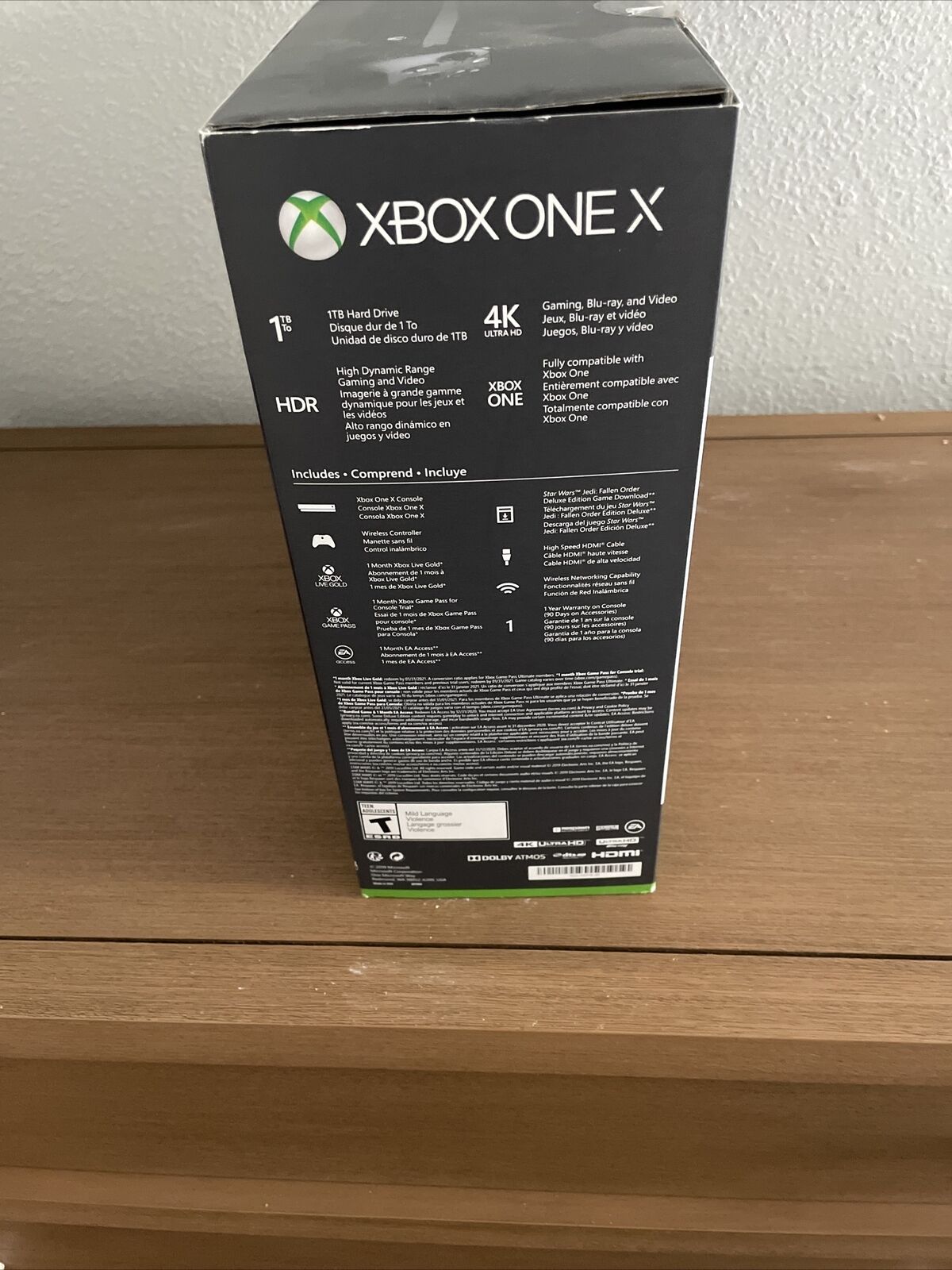  Xbox One X 1TB Star Wars Jedi Bundle Console - Xbox