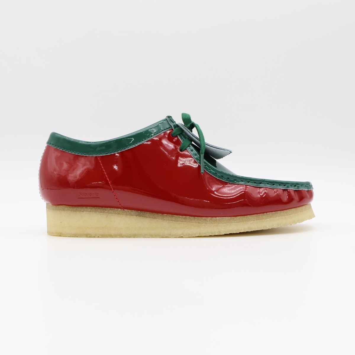 最安値新品US8 Supreme Patent Leather Wallabee Supreme × Clarks Patent Leather Wallabee 2024 3colors Men's