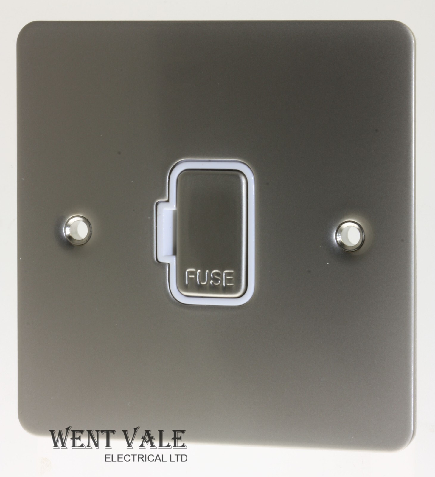 Schneider Ultimate Flat Plate - GU5200BPC - 13a Unswitched Fused Connection Unit