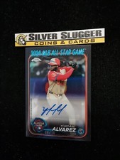 2024 Yordan Alvarez Topps Chrome Update All Star ASG Auto Black Refractor /10
