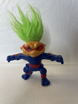 Vintage 1992 5  Original Battle Trolls Nunchuck Troll Accessories NOT Included