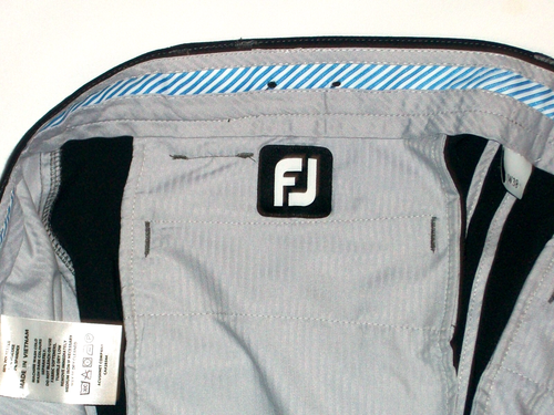 FootJoy Lightweight Stretch Golf Shorts in Black Size W38 - Picture 3 of 10