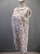 Ann Taylor Size S Womens Floral Back Keyhole Sleeveless Short Halter Dress 295