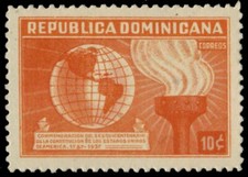 DOMINICAN REPUBLIC 334 - United States Constitution 150th Anniversary (pb14986)