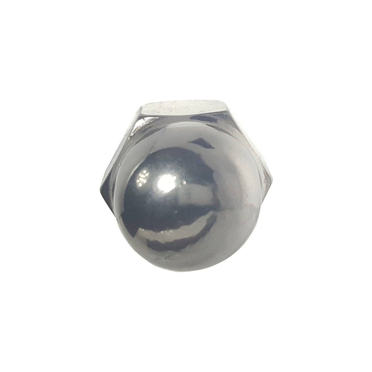 Stainless Steel Cap Acorn Hex Nuts UNC 1/4-20, Qty 50 Stainless Steel Cap Acorn Hex Nuts UNC 1/4-20, Qty 50