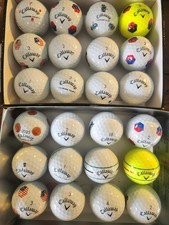 Piłki golfowe Callaway Chrome Tour 24 w idealnym stanie .99 AAAAA