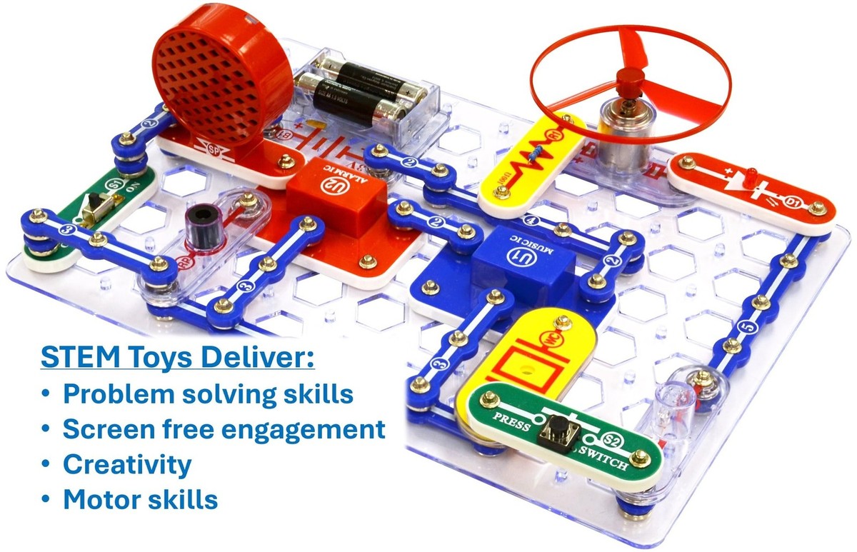 Buy Snap Circuits Jr. SC-100 Electronics Exploration Kit, Over 100