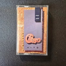 Chicago Greatest Hits 1982-1989 Cassette Reprise Records Pop Rock
