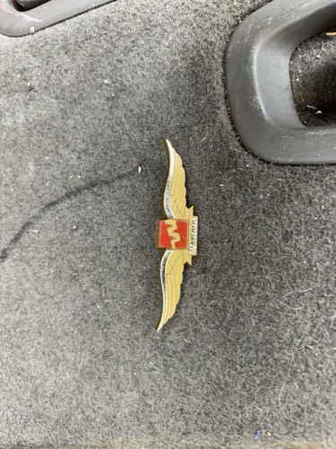 Vintage Frontier Airlines Junior Wings Lapel Pin