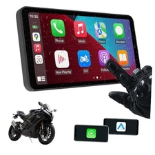 6-Inch Motorcycle Smart Display – Wireless CarPlay & Android Auto | Bluetooth 