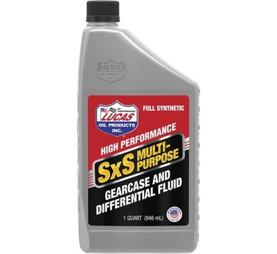 Lucas Synthetic SxS Multi-Purpose Gearcase And Differential Fluid 1 QT. #11224