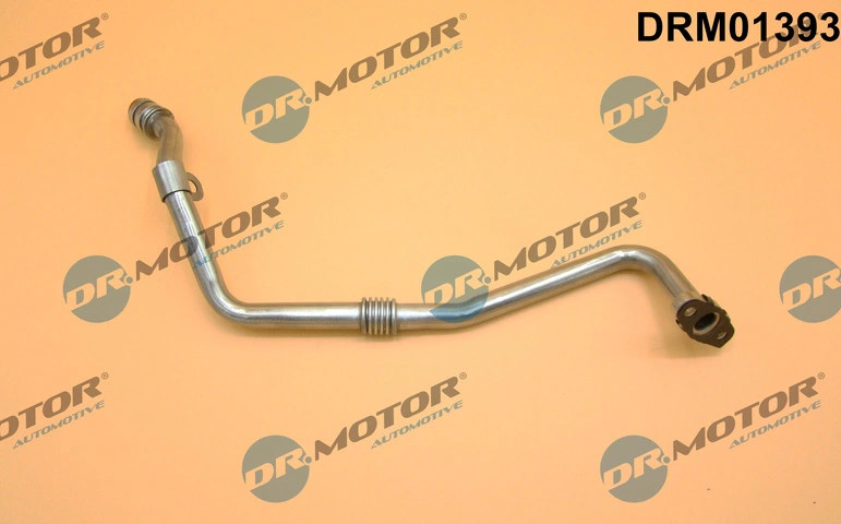 Conduite d'huile compresseur Dr. Motor DRM01393 en acier flexible pour moteurs turbo