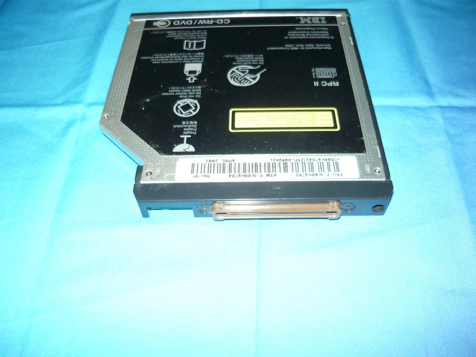 IBM Lenovo ThinkPad T20 T22 T23 T30 A30 A31 A22 CD-RW DVD Combo Drive Used - Image 3 of 3