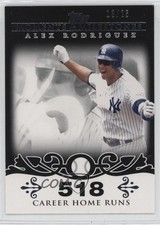 2008 Topps Moments & Milestones Black 13/25 Alex Rodriguez #1 4ib