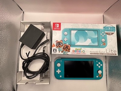 Nintendo Switch Lite Animal Crossing Edition Box Tested Excellent Japan