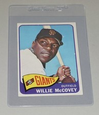 1965 TOPPS BASEBALL #176 WILLIE MCCOVEY GIANTS NICE! MCCANNENTERPRISES