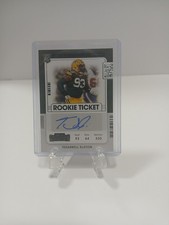 2021 Panini Contenders - Rookie Ticket Tedarrell Slaton #222 (AU, RC)