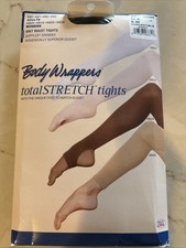 Body Wrappers A81 JTN Total Stretch Tights S-M Convertible Foot Knit Waist 94500