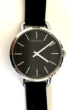 Calvin Klein quarzo K7B 231 nero classico discreto semplice svizzero ottimo!