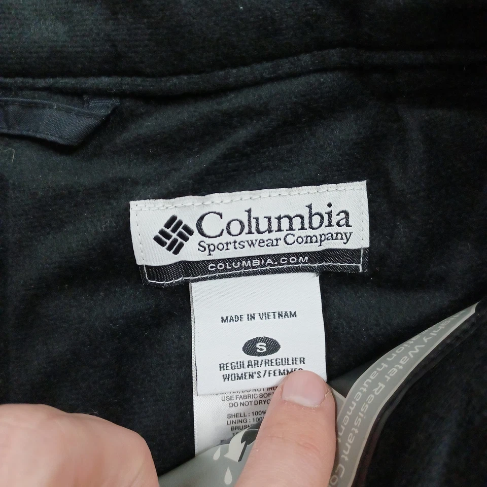 Columbia Snowboard Ski Pants Womens Small Black Waterproof Nylon Winter Outdoor - Image 4 of 4