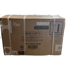 NEW  Costway 12,000 BTU Ductless Mini Split AC - ONLY BOX 1/2 - FP11116US-12WH
