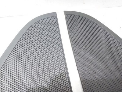 2004-2008 Ford F-150 Door Panel Speaker Cover PAIR Gray - With