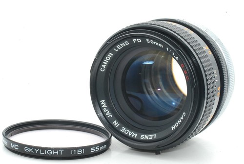 Canon FD 50mm F/1.4 S.S.C. Lens MF Prime For FD Mount [Excellent+++++] From JP