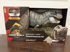 Jurassic World Rebirth Super Colossal Tyrannosaurus Rex 39" Long Action Figure