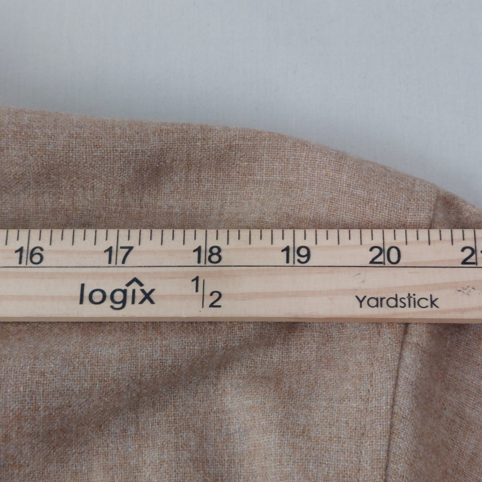 Vintage Pendleton Lightweight Virgin Wool Tan Shi… - image 13