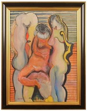 JOHN THOMPSON dipinto originale interesse arte settentrionale