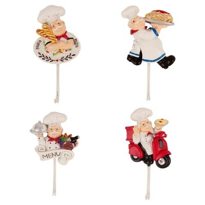 Creative Kitchen Hooks with Strong Sticky Backing For Hanging Utensils Towels