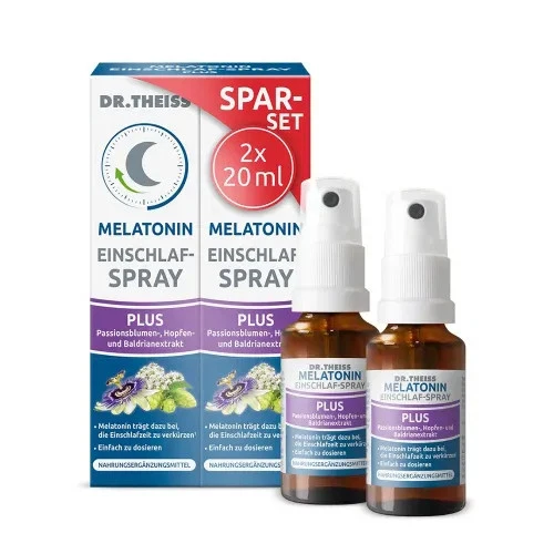 DR. THEISS NATURWAREN GMBH DR.THEISS Melatonin Einschlaf-Spray Plus Spar-Set 40 ml PZN 18716756