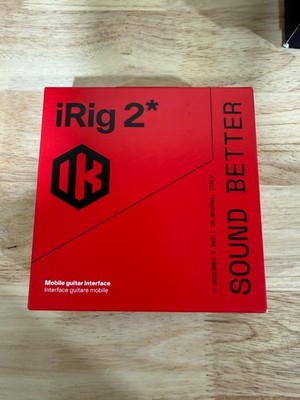 Ik Multimedia iRig HD 2 Guitar Interface for iOS and Mac