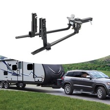 Weight Distribution Hitch, Trailer Hitch, Black Trailer Hitch Device