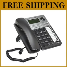Premium Corded Phone with Caller ID, Digital Answering, and Dual Line Features