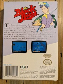Black Bass (Nintendo NES) Complete in Box CIB
