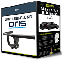 Starre AnhäNgerkupplung für Mercedes B-Klasse 01.2019-Jetzt Typ W247 Oris NEU