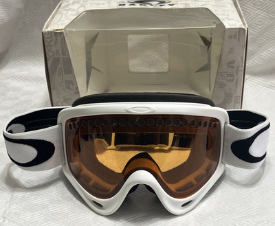 Oakley O Frame Snow Goggle Matte White Persimmon Lens 2008