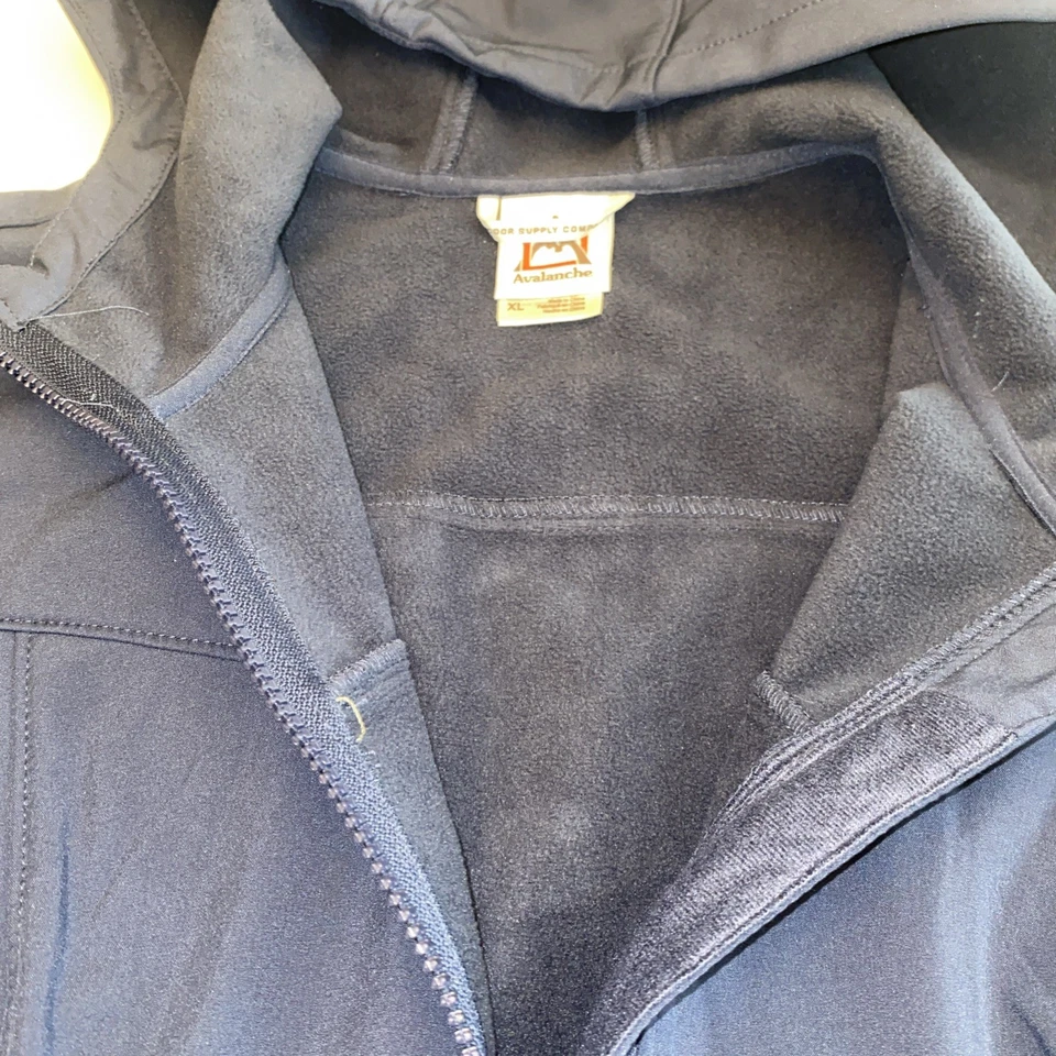 Avalanche Women's Blue Rain Jacket-with Hood Size XL - Image 3 of 4