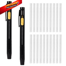 Sinbana 2pcs Heat Erasable Fabric Marking 1 Count Pack of 2 , black, white