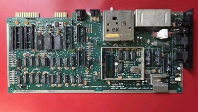 VINTAGE Commodore 64 Mainboard RAM ROM TEST OK