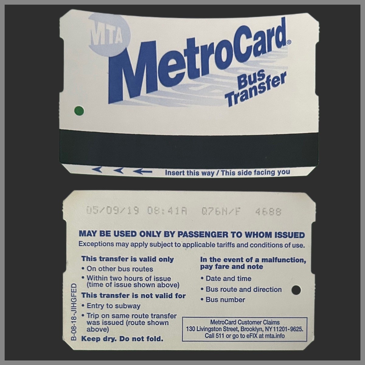 使用済ニューヨーク地下鉄メトロカードリングリングブラザーズショー広告1990年代 NY's Iconic MetroCard (Bus Transfer) Collectible. | eBay