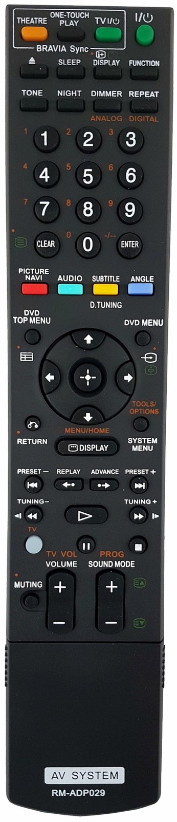 Ersatz Fernbedienung fr Sony DAV-F200 DAV-F500 DAV-IS50 2590₽