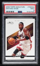 2008-09 Topps Signature 2232/2325 Dwyane Wade #TS-DWA PSA 9 MINT HOF 0h5h