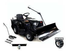 Black Edition PRO 218/98 Twin H Rasentraktor mit Winterpaket 110 Plus