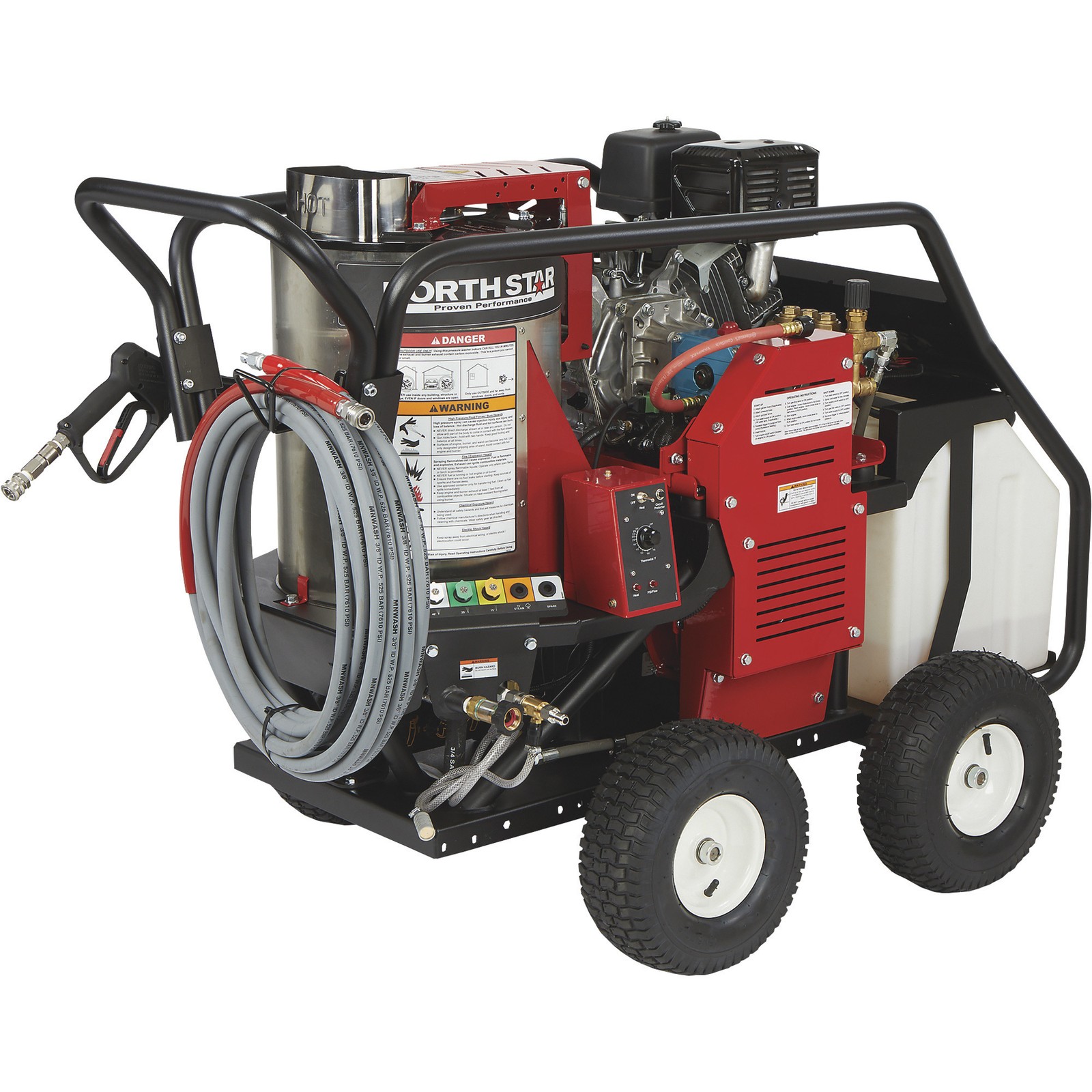 NorthStar Hot Water Pressure Washer with Wet Steam, 3.5 GPM,